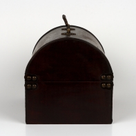 Truhla - šperkovnica drevená sada 2ks 28x23x22cm