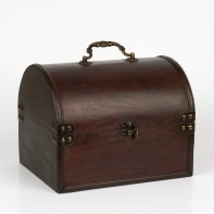 Truhla - šperkovnica drevená sada 2ks 28x23x22cm