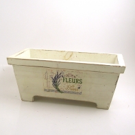 Kvetináč drevený na kytky 29,5x16x12,5 cm