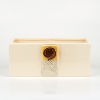 Keramický kvetináč -zdobený obal 11x22x11cm