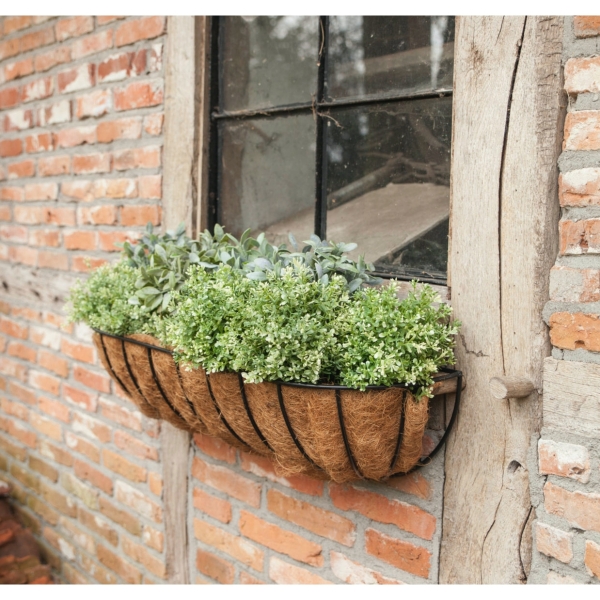 Truhlík oceľový závesný 80x19, 5x20cm