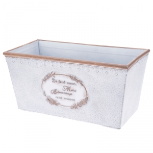 Truhlík plastový s patinou