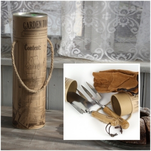 Tubus so záhradným náradím 34cm