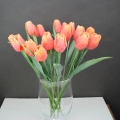 Tulipán plastový oranžový 40cm