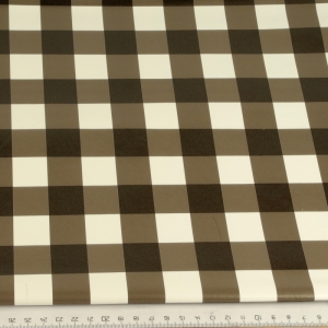 Obrus 110x140cm hnedá kocka tmavá