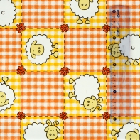 PVC obrus ovečky 110x140cm