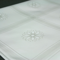 Obrus PVC biely 110x140cm