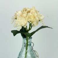 Umelá hortenzie biela 35 cm