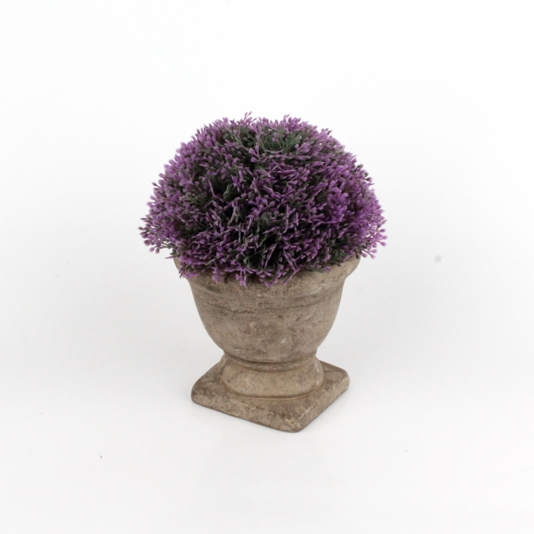 Umelá kvetina v kvetináči 15x19x15cm