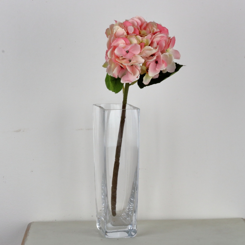 Umelé kvety hortenzie ružová 52cm