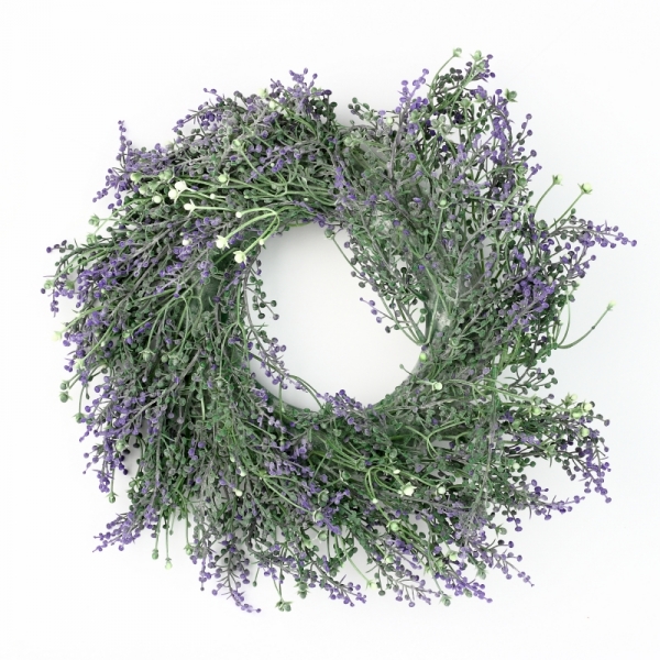 Umelý veniec z levandule 30cm
