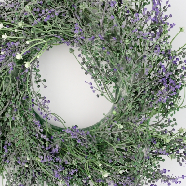 Umelý veniec z levandule 30cm