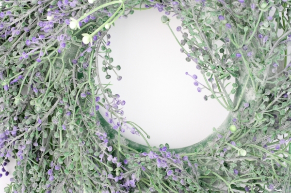 Umelý veniec z levandule 30cm