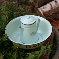 Umývadlo smalt tyrkys pr. 32cm