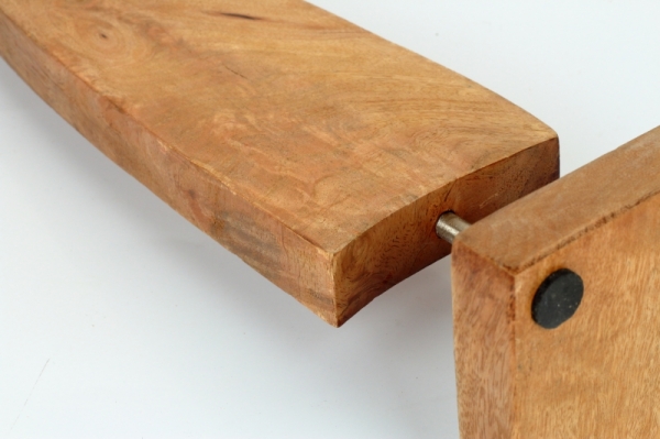 Vianočná dekorácie anjel drevený 66cm