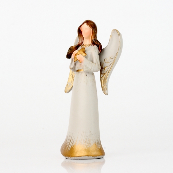 Vianočná dekorácia anjelik 9x5cm