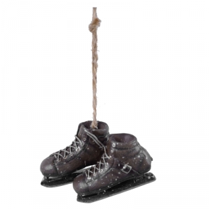 Vianočné dekorácie korčule 10x6cm