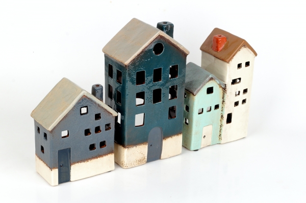 Vianočné dekorácie domček 15x6x12cm