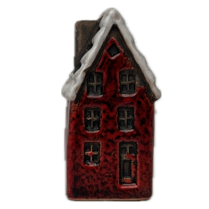 Vianočné dekorácie domček 3x2x7cm Typ C