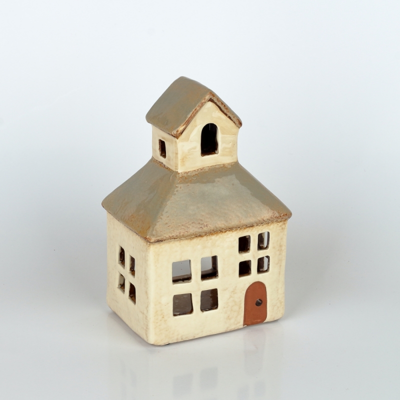 Vianočné dekorácie domček so zvoničkou