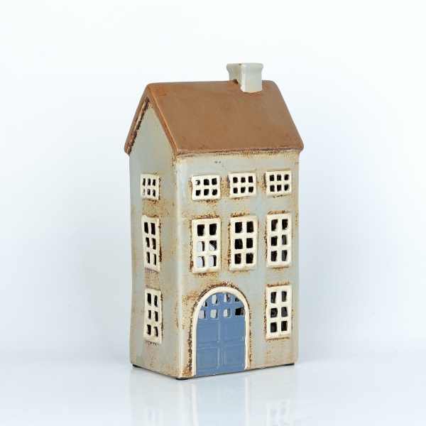 Vianočné dekorácie domčeky 12,5x26x8,6cm C