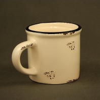 Vianočné dekorácie - kalíšok na sviečku 8,5 cm