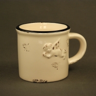 Vianočné dekorácie - kalíšok na sviečku 8,5 cm