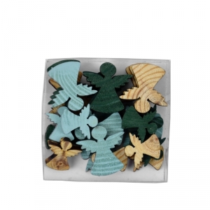 Vianočné dekorácie prízdoba anjel 26ks