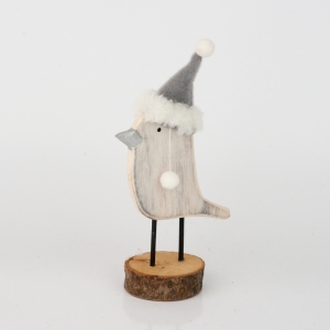 Vianočné dekorácie ptáčok s kulich 22cm