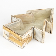 Vianočné dekorácie - stromček (set 2ks)