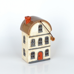 Vianočný domček 11 okien oblúková strecha