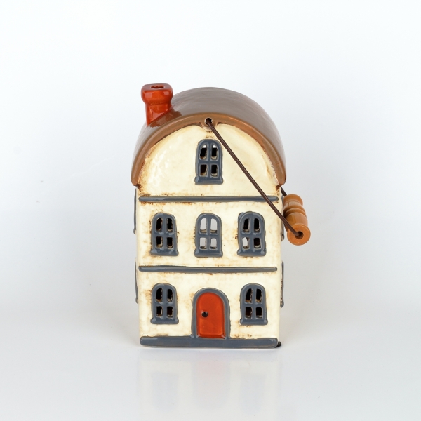 Vianočný domček 11 okien oblúková strecha