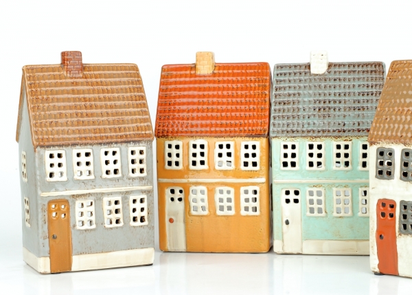 Vianočný domček 7 okienok