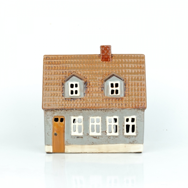 Vianočný domček horská chalupa 18x8x16cm