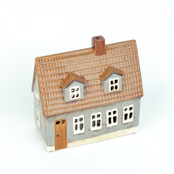 Vianočný domček horská chalupa 18x8x16cm