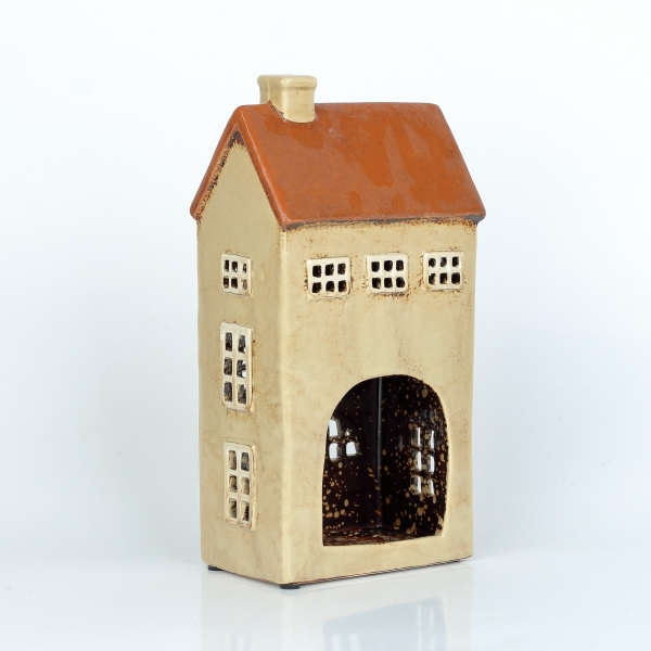 Vianočný domček na sviečku 12,5x26x8,6cm A