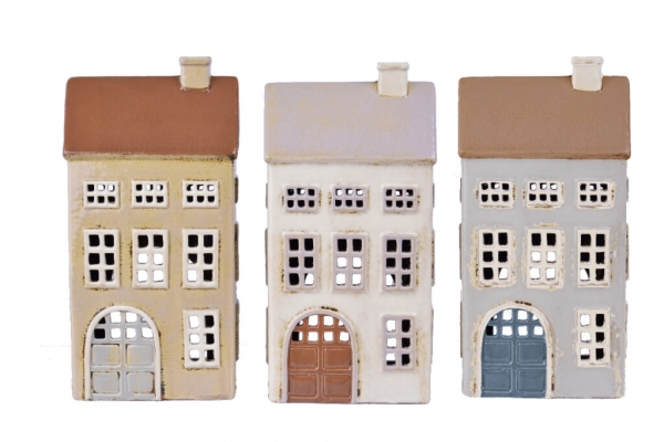 Vianočný domček na sviečku 12,5x26x8,6cm A