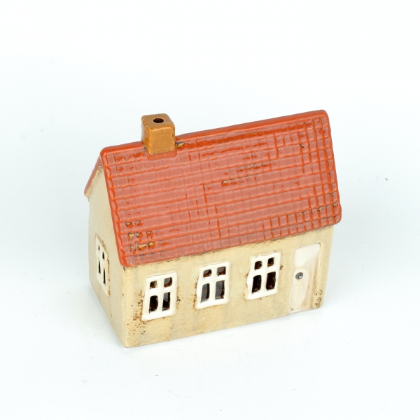 Vianočný domček na sviečku 14x7x13cm