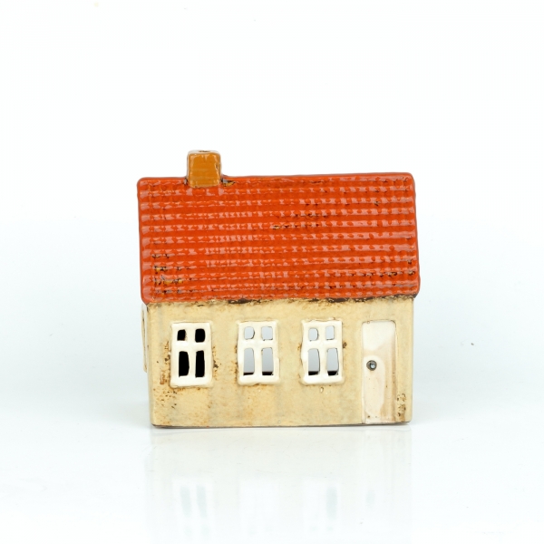 Vianočný domček na sviečku 14x7x13cm