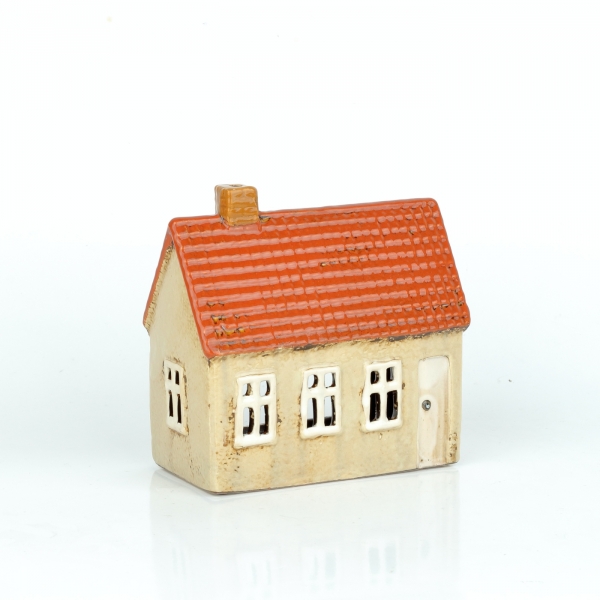 Vianočný domček na sviečku 14x7x13cm