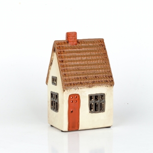 Vianočný domček NOVAline 17x7x10cm