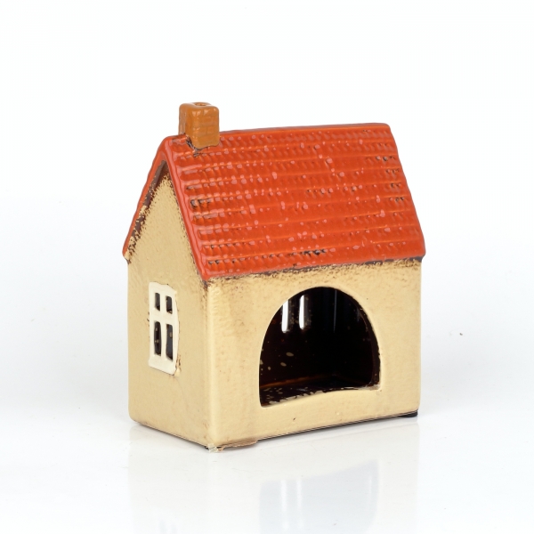 Vianočný domček NOVAline 17x7x13cm