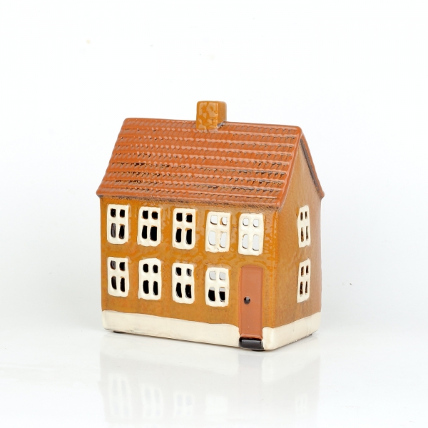 Vianočný domček NOVAline 17x8x14cm