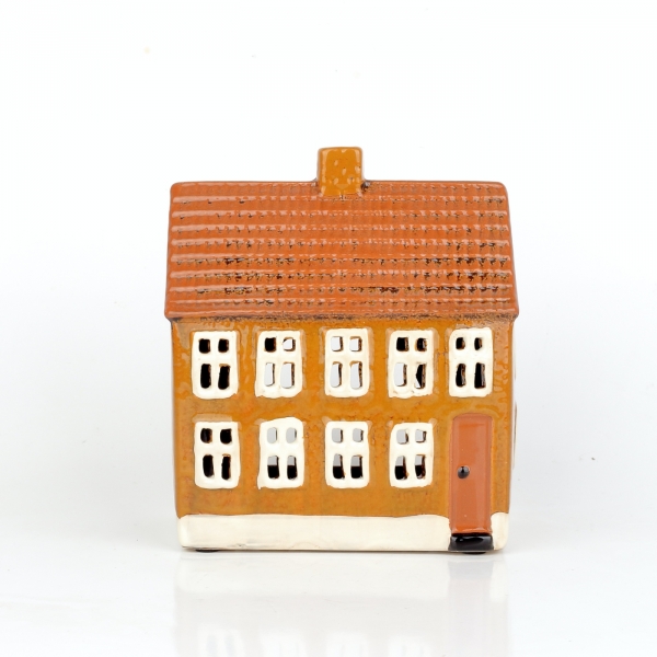 Vianočný domček NOVAline 17x8x14cm