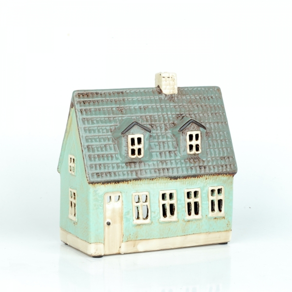 Vianočný domček NOVAline 18x8x16cm