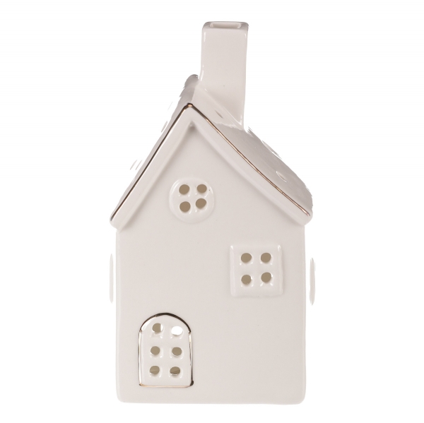 Vianočný domček porcelánový 10x8, 5x18cm