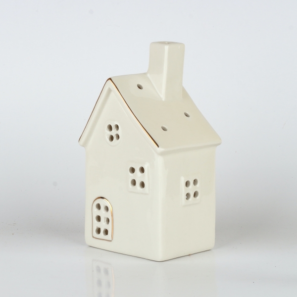 Vianočný domček porcelánový 10x8, 5x18cm