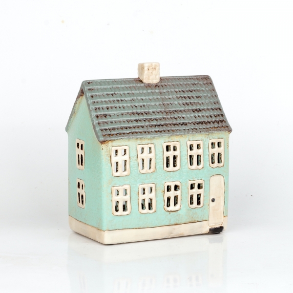 Vianočný domček škola 17x8x14cm