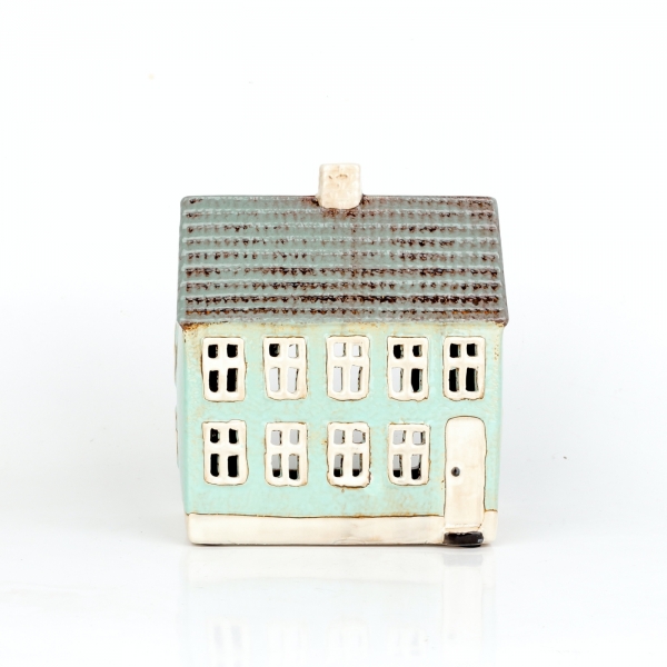 Vianočný domček škola 17x8x14cm