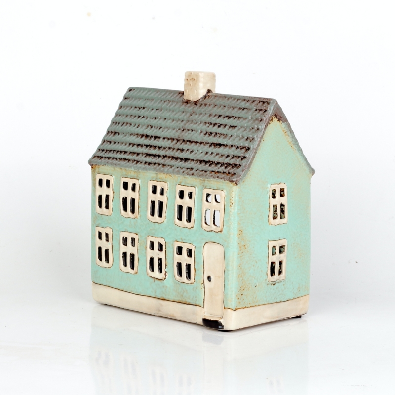 Vianočný domček škola 17x8x14cm